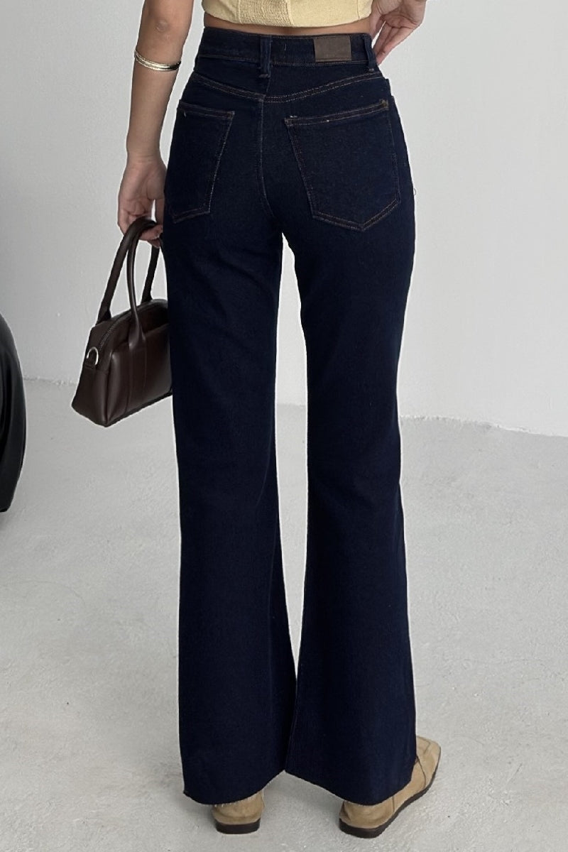 İspanyol Mom Fit Kot Pantolon