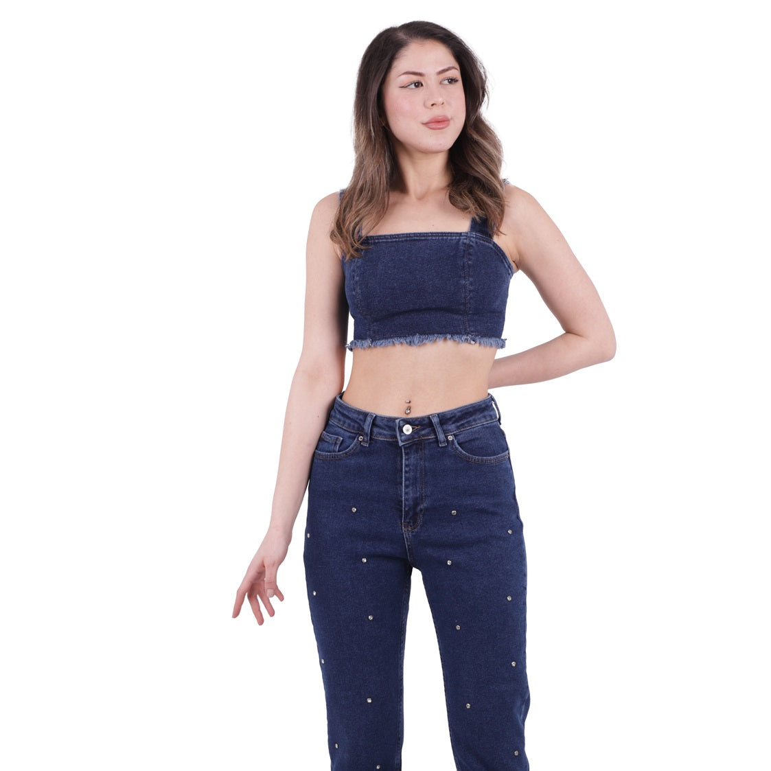 Droplu Mom Fit Pantolon