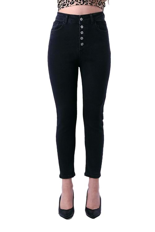 Önü 5 Düğmeli Skinny Kot Pantolon 755-23-(26-31)