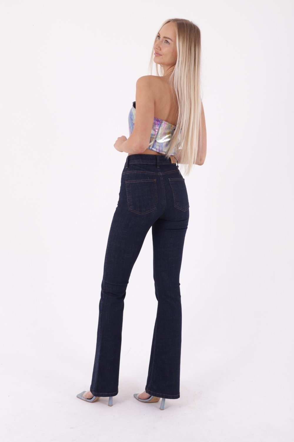 İspanyol Skinny Kot Pantolon 867-17-(27-32)