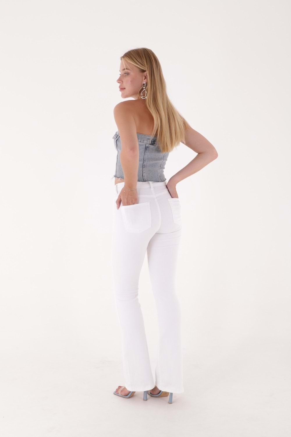 İspanyol Skinny Kot Pantolon 867-50-(27-32)