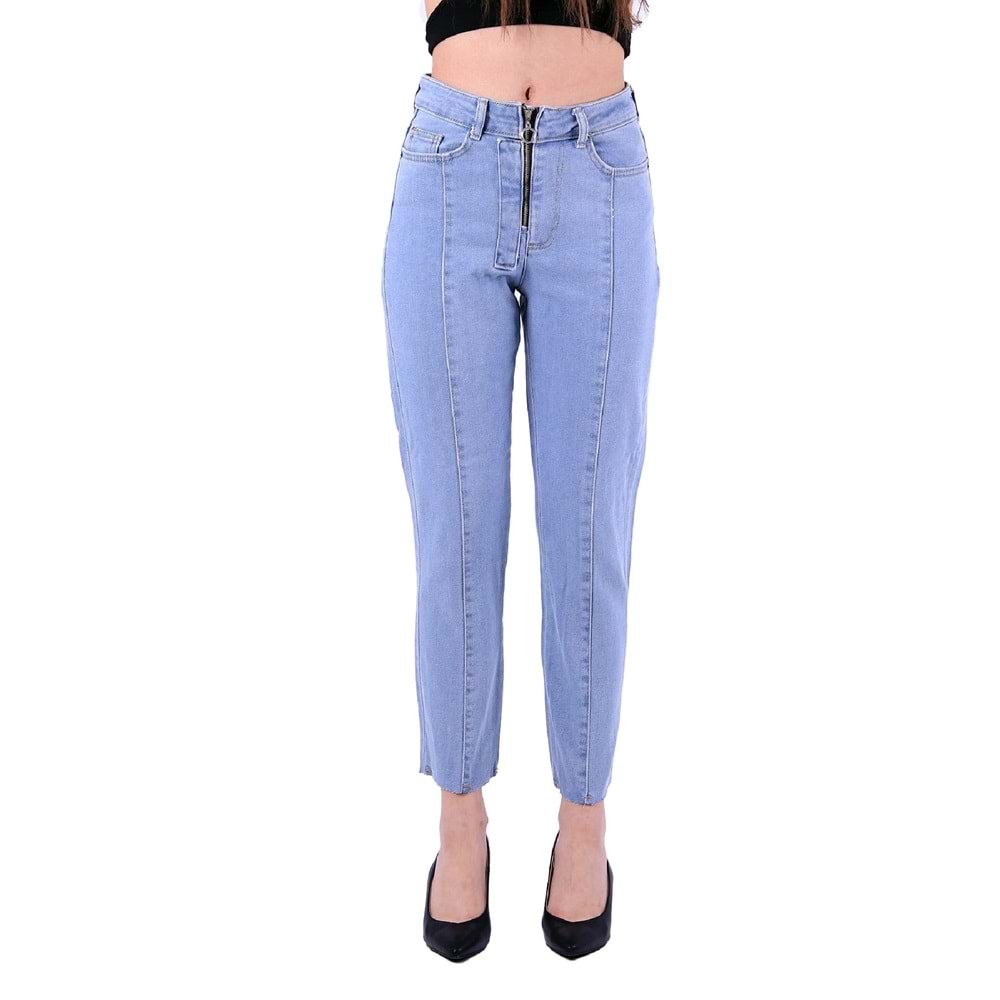 Jean with Extra Stitch in Front and Fringe at Finish 922 - 42 (Ice Blue - Tinted)