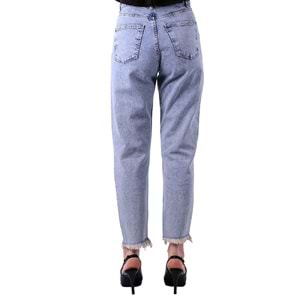 Ripped Mom Fit Jean 743 - 42 (Ice Blue - Tinted)